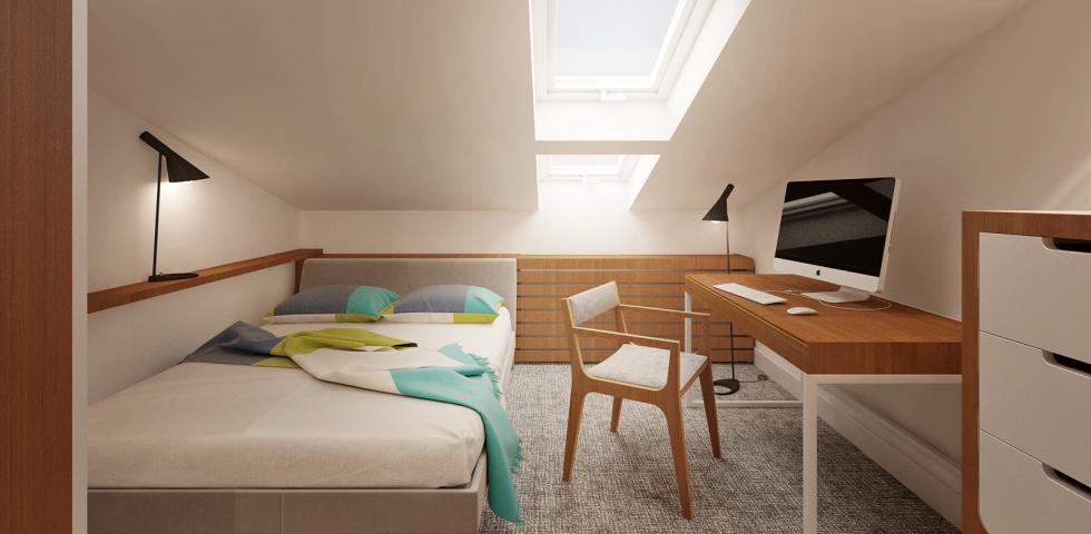 3d model - spavaca soba 2